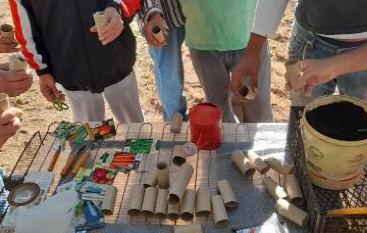 Nature is essential for our lives growing vegetables and flowers with people affected by addiction in Sao Paulo State, Brazil.