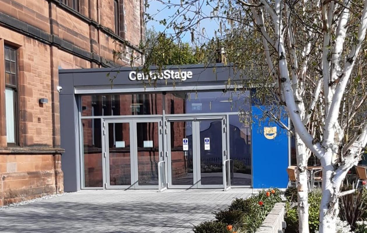 centrestage entrance